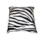 Zebra Print Cushion <br/> Dimensions 350mmx350mm <br/> Reference #HE-02 <br/> Product #HE-02